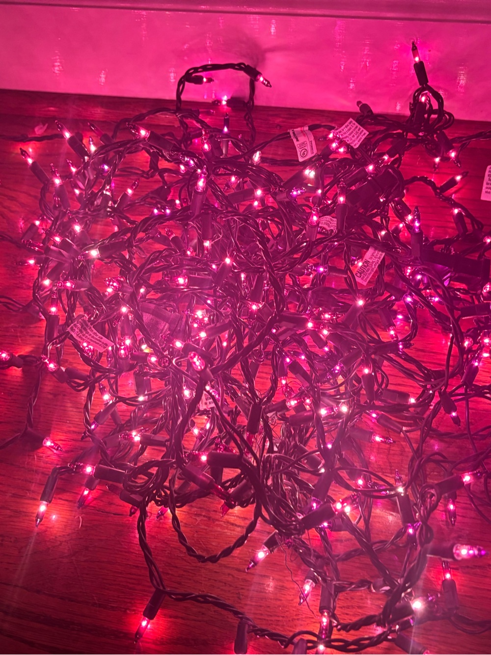 Halloween Purple String Lights 1,133” Party Holiday Decor